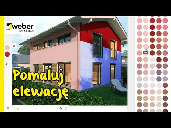 Idealne połączenie kolorów: jak dobrać elewację do dachu z pomocą programu