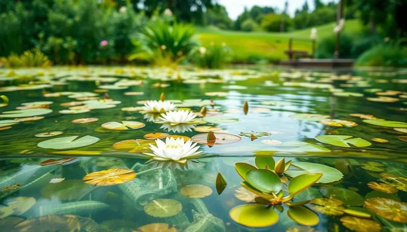 Skuteczne metody na podniesienie pH wody w oczku wodnym