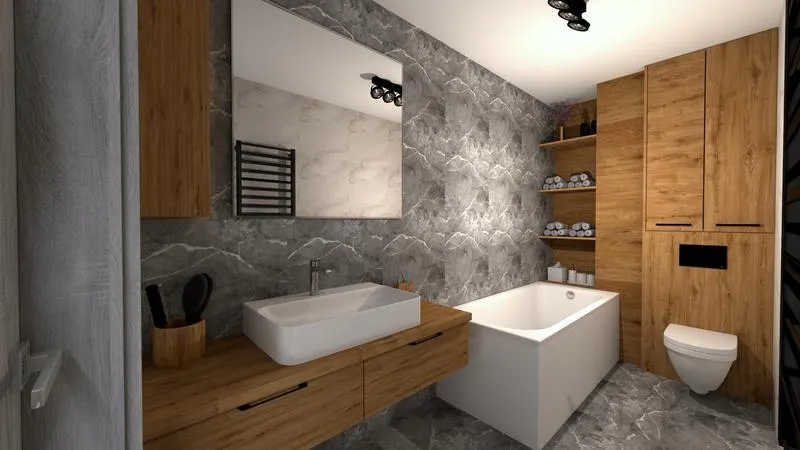 Ekologiczny styl łazienki